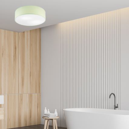 Потолочный светильник SIRJA PASTEL 2xE27/60W/230V диаметр 45 см зеленый