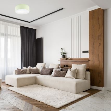 Потолочный светильник SIRJA PASTEL DOUBLE 2xE27/15W/230V диаметр 35 см зеленый