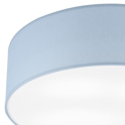 Потолочный светильник SIRJA PASTEL DOUBLE 4xE27/15W/230V диаметр 45 см синий