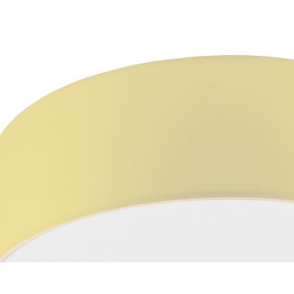 Потолочный светильник SIRJA PASTEL DOUBLE 4xE27/15W/230V диаметр 45 см желтый