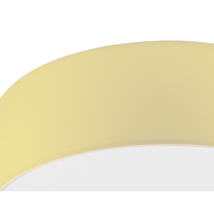 Потолочный светильник SIRJA PASTEL DOUBLE 4xE27/15W/230V диаметр 45 см желтый