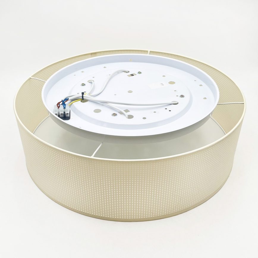 Потолочный светильник SIRJA PLISADO 4xE27/15W/230V, Ø 45 см, кремовый