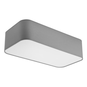 Потолочный светильник SIRJA SQUARE 2xE27/15W/230V серый