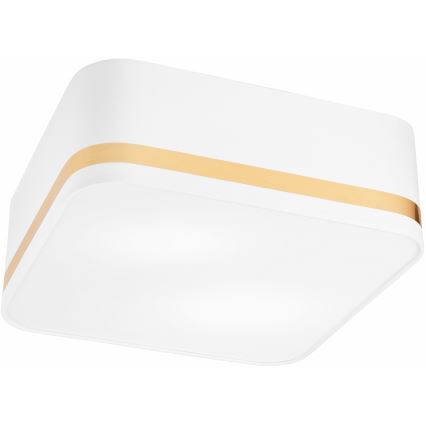 Потолочный светильник SIRJA SQUARE 2xE27/60W/230V 35x35 см белый