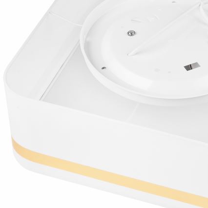 Потолочный светильник SIRJA SQUARE 2xE27/60W/230V 35x35 см белый