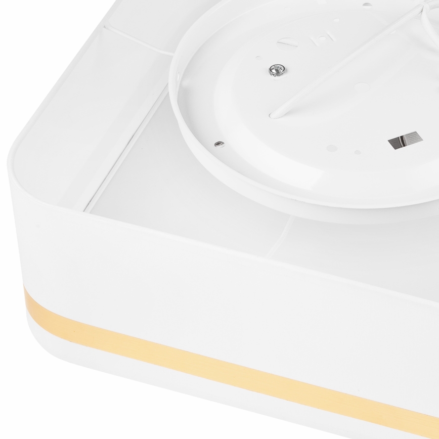 Потолочный светильник SIRJA SQUARE 2xE27/60W/230V 35x35 см белый