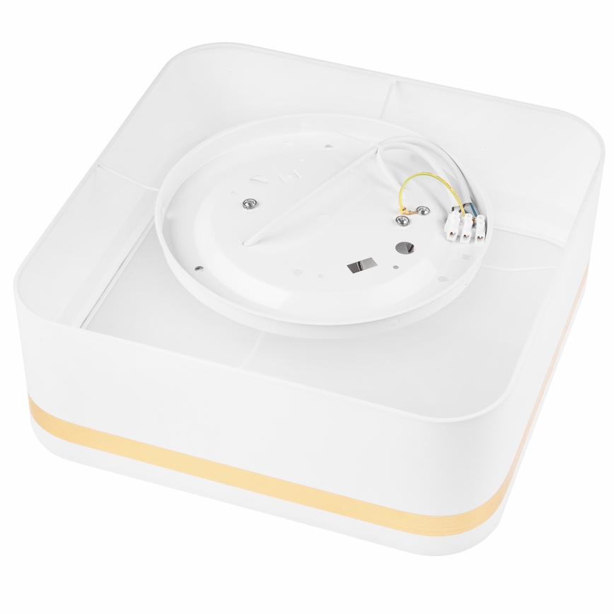 Потолочный светильник SIRJA SQUARE 2xE27/60W/230V 35x35 см белый