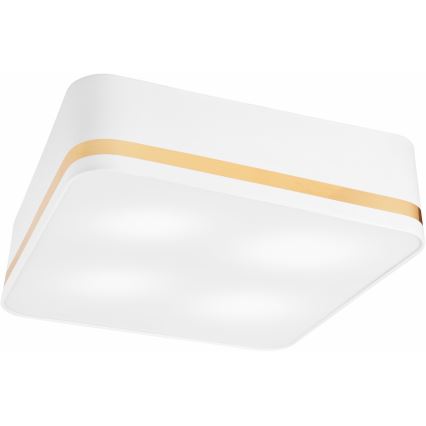 Потолочный светильник SIRJA SQUARE 4xE27/60W/230V 45x45 см белый