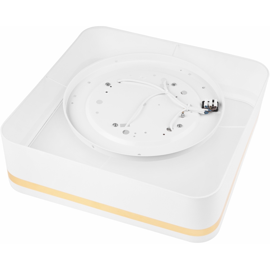 Потолочный светильник SIRJA SQUARE 4xE27/60W/230V 45x45 см белый