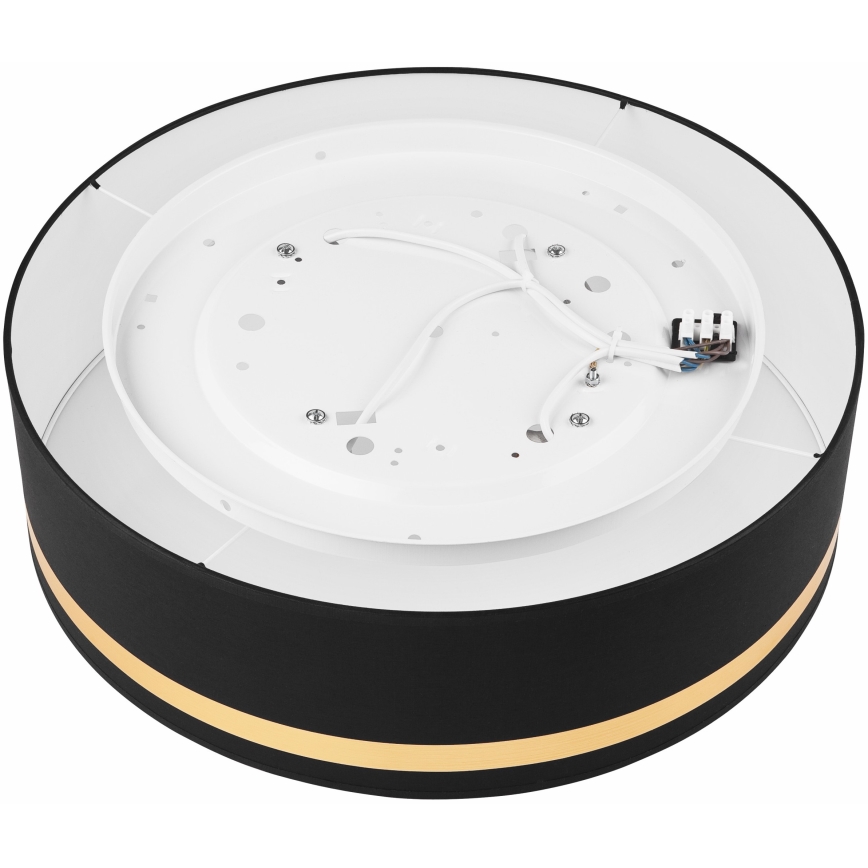 Потолочный светильник SIRJA STRIPE 4xE27/15W/230V диаметр 45 см черный