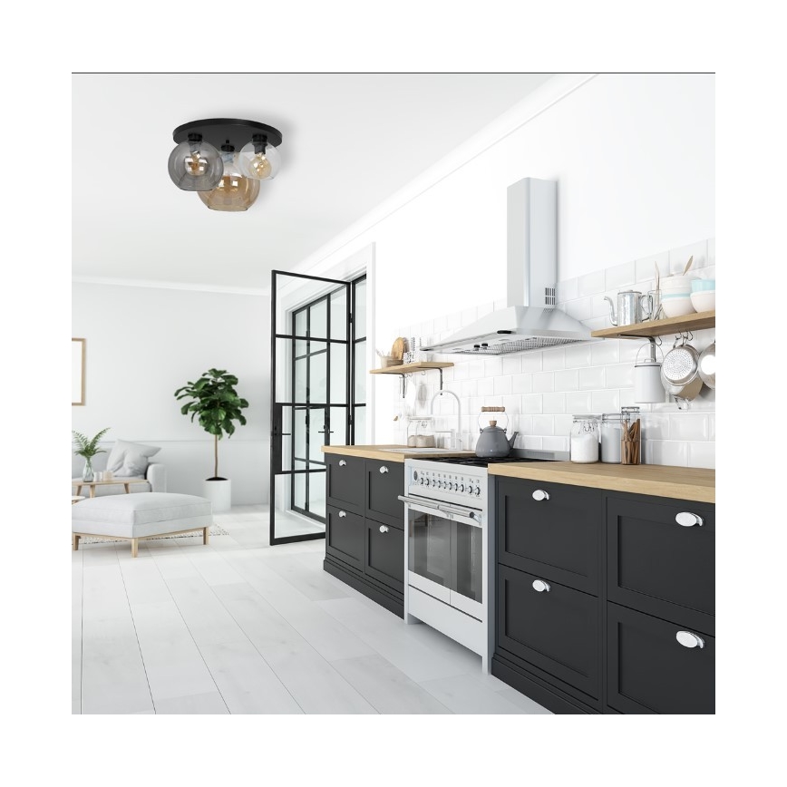 Потолочный светильник SOFIA 3xE27/60W/230V разноцветный