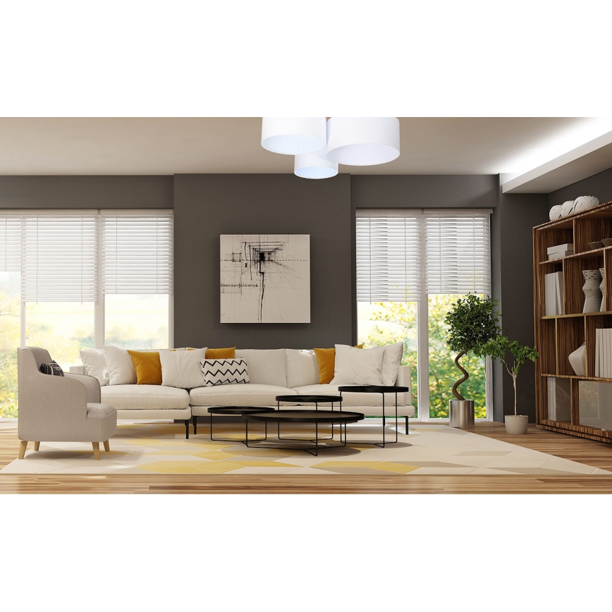 Потолочный светильник SPACE 3xE27/60W/230V белый