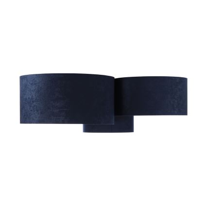 Потолочный светильник SPACE 3xE27/60W/230V синий/золотой