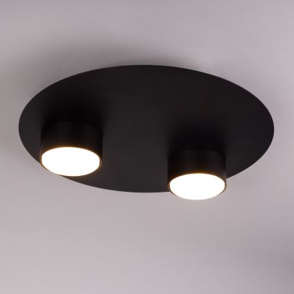 Потолочный светильник STAR 2xGX53/12W/230V черный