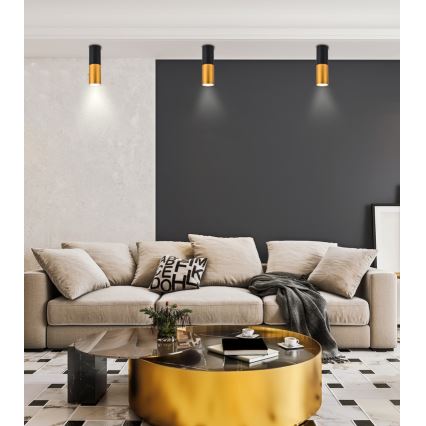 Потолочный светильник TUBA 1xGU10/15W/230V