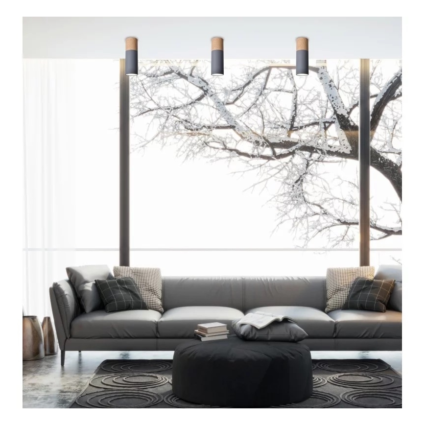 Потолочный светильник TUBA GU10/15W/230V