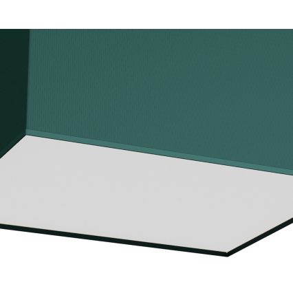 Потолочный светильник VERDE 2xE27/60W/230V 40x40 см зеленый