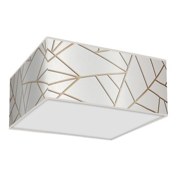 Потолочный светильник ZIGGY 2xE27/60W/230V белый/золотой