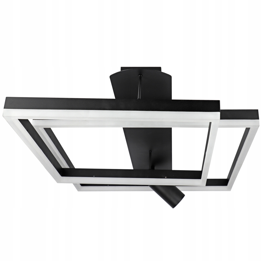 Потолочный светодиодный светильник LED/38W/230V + 1xGU10/30W чёрный