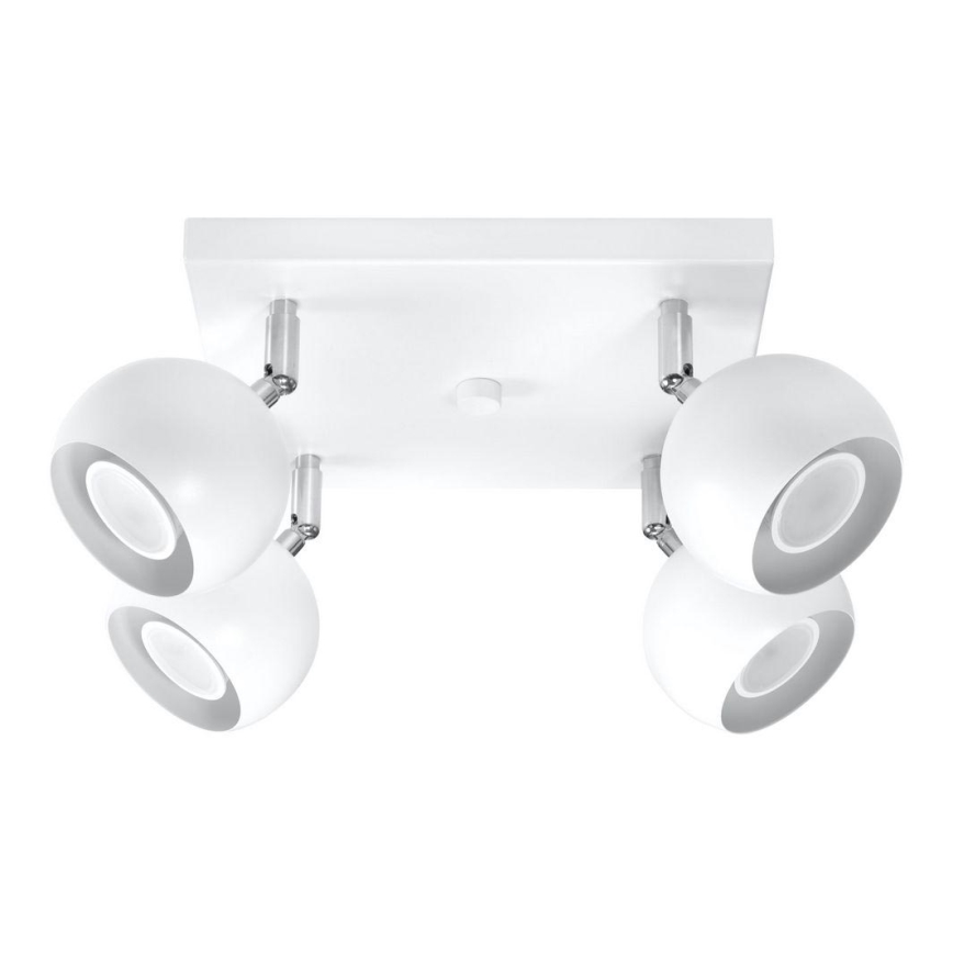 Потолочный точечный светильник OCULARE 4xGU10/10W/230V