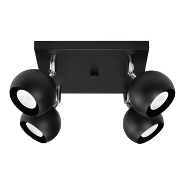 Потолочный точечный светильник OCULARE 4xGU10/10W/230V