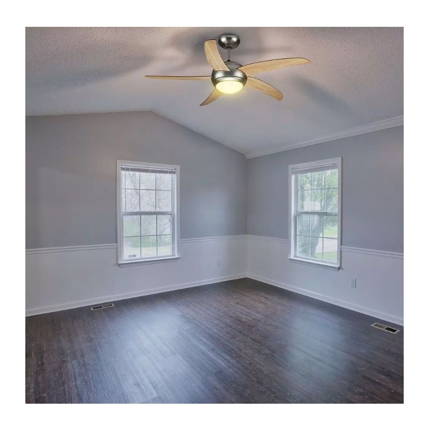 Потолочный вентилятор 2xE27/20W/230V диаметр 132 см + дистанционное управление