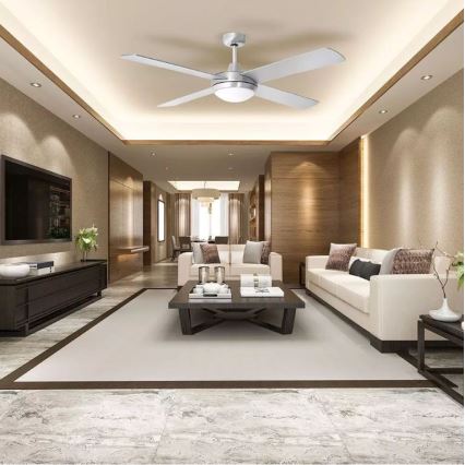 Потолочный вентилятор 2xE27/20W/230V + пульт ДУ