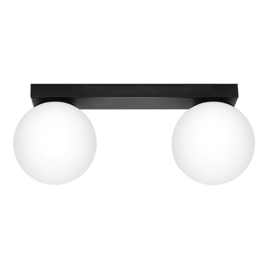 Потолочний світильник YOLI 2xG9/12W/230V чорний