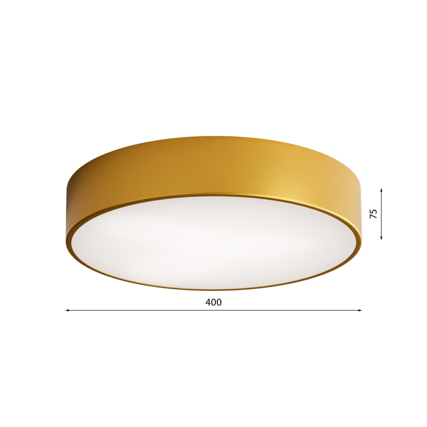 Потолочный свет CLEO 3xE27/24W/230V d. 40 cm gold
