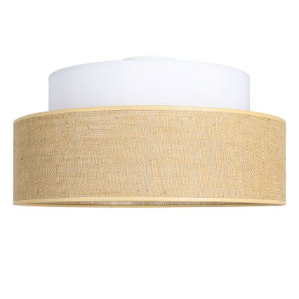 Потолочный светильник BOHO 1xE27/60W/230V белый/бежевый