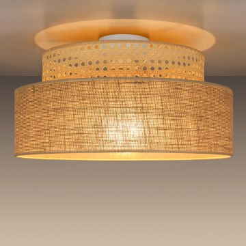 Потолочный светильник BOHO 1xE27/60W/230V ротанг