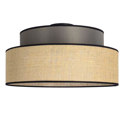 Потолочный светильник BOHO 1xE27/60W/230V коричневый/бежевый