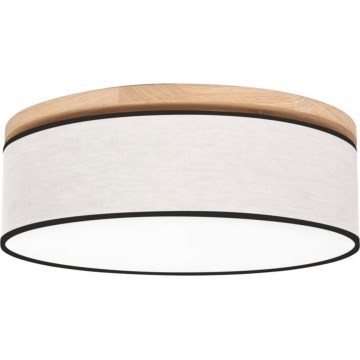 Потолочный светильник BOHO 3xE27/25W/230V, диам. 48 см, дуб