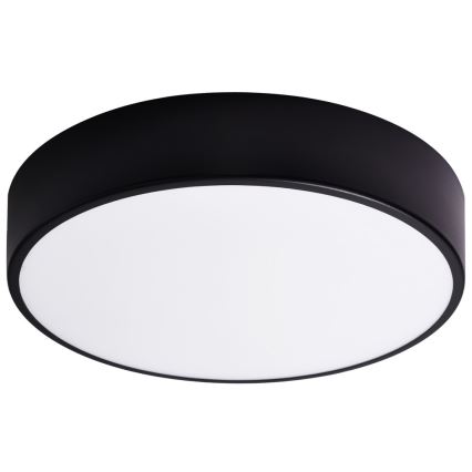 Потолочный светильник для ванной комнаты CLEO 3xE27/24W/230V d. 40 cm черная IP54