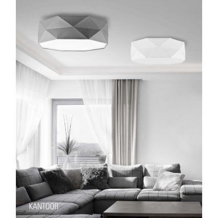 Потолочный светильник KANTOOR 4xE27/60W/230V белый