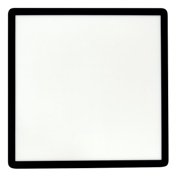 Потолочный светильник LED/24 Вт/230 В 3000/4000/6500 К 30x30 см чёрный