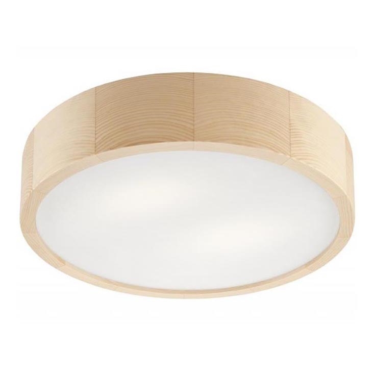 Потолочный светильник NATURAL 2xE27/60W/230V диаметр 37 см сосна