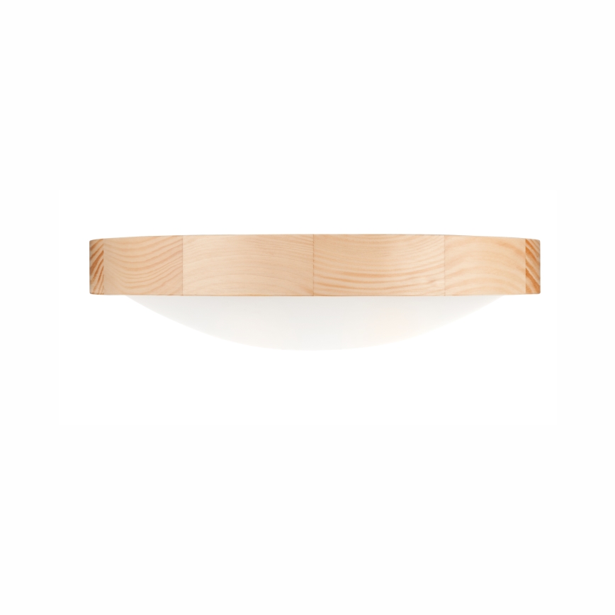 Потолочный светильник NATURAL SLIM 2xE27/60W/230V диаметр 37 см сосна