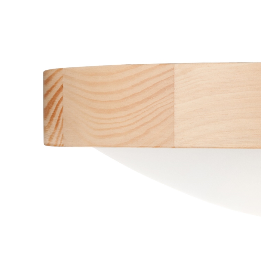 Потолочный светильник NATURAL SLIM 2xE27/60W/230V диаметр 37 см сосна