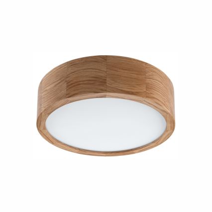 Потолочный светильник для ванной комнаты OAK 2xE27/15W/230V IP54 дуб диаметр 27 см