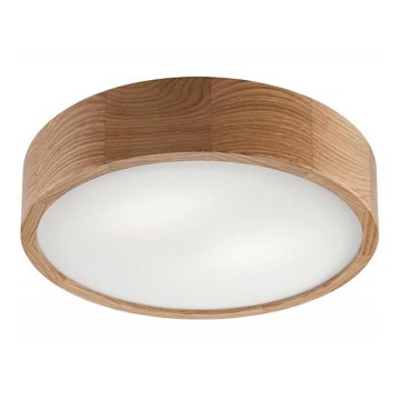 Потолочный светильник OAK 2xE27/60W/230V дуб Ø 37,5 см