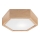 Потолочный светильник OAK HEX 1xE27/60W/230V ⌀ 32 см дуб