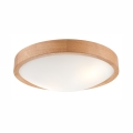 Потолочный светильник OAK SLIM 2xE27/60W/230V дуб диаметр 37 см