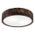 Потолочный светильник OAK SMOKY 2xE27/15W/230V диаметр 37,5 см дуб/темно-коричневый