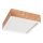 Потолочный светильник OAK SQUARE 2xE27/15W/230V 31x31 см дуб/белый