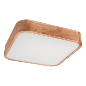Потолочный светильник OAK SQUARE 4xE27/15W/230V 45x45 см дуб
