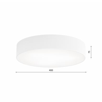 Потолочный светильник с датчиком CLEO 3xE27/24W/230V диаметр 40 см белый