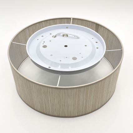 Потолочный светильник SIRJA 1xE27/15W/230V Ø 35 см бежевый