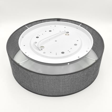 Потолочный светильник SIRJA 2xE27/15W/230V диам. 45 см серый
