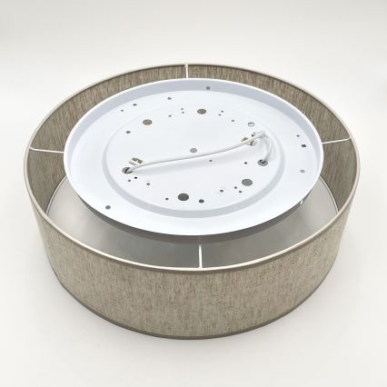 Потолочный светильник SIRJA 2xE27/15W/230V, диаметр 45 см, бежевый